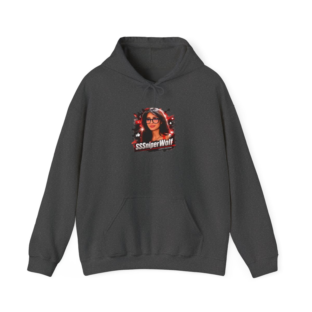 SSSNiperWolf "viral content" Hoodie - alternate angle 4, merchandise
